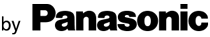 Logo: by Panasonic